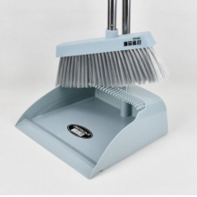 掃把簸箕套裝組合單個家用軟毛掃地【兩件套】淺藍(lán)色